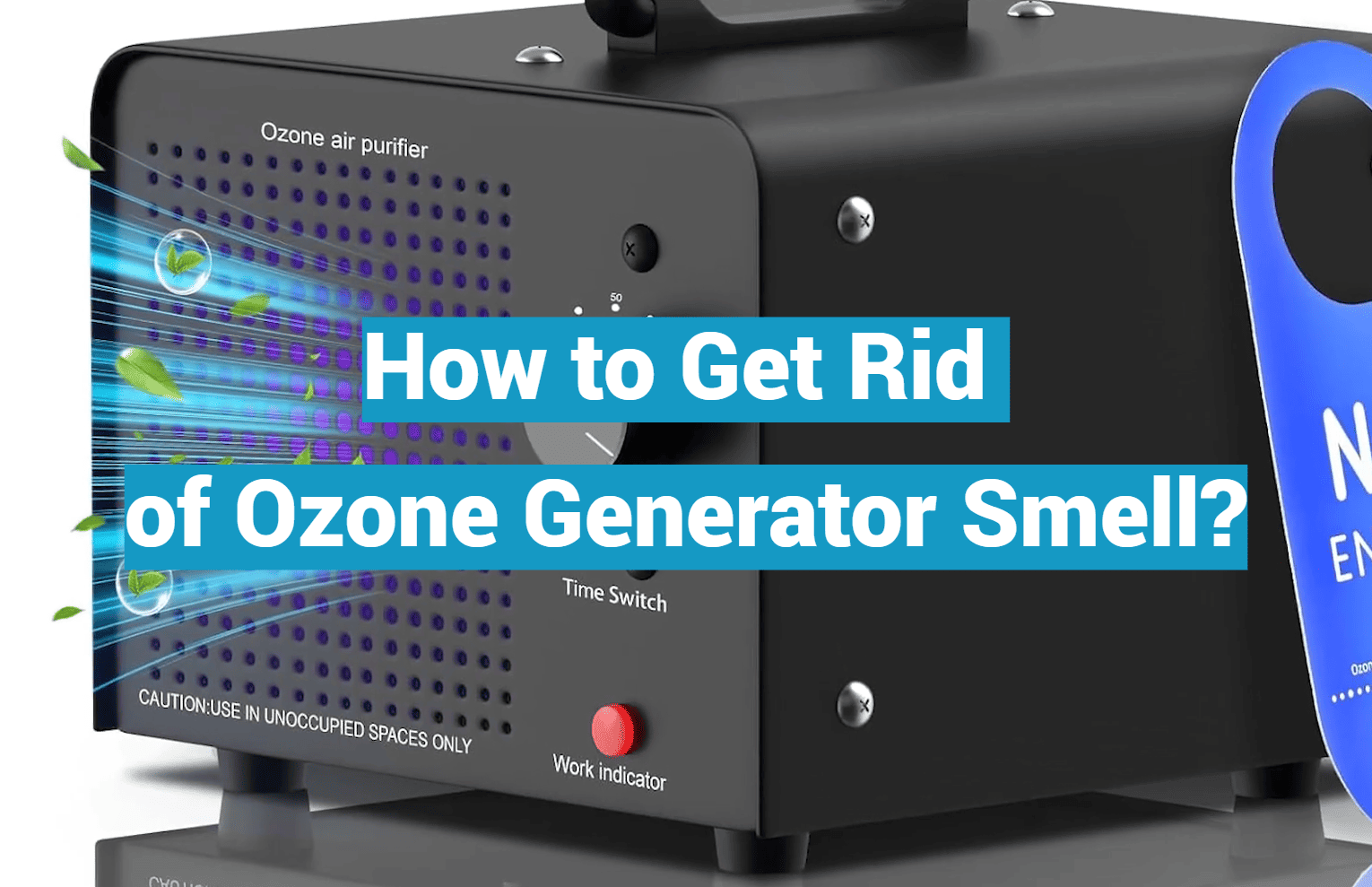 How to Get Rid of Ozone Generator Smell?